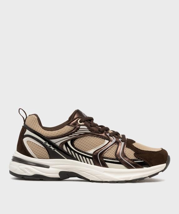 Baskets running multicolores femme - 5 Miles vue1 - 5 MILES - GEMO