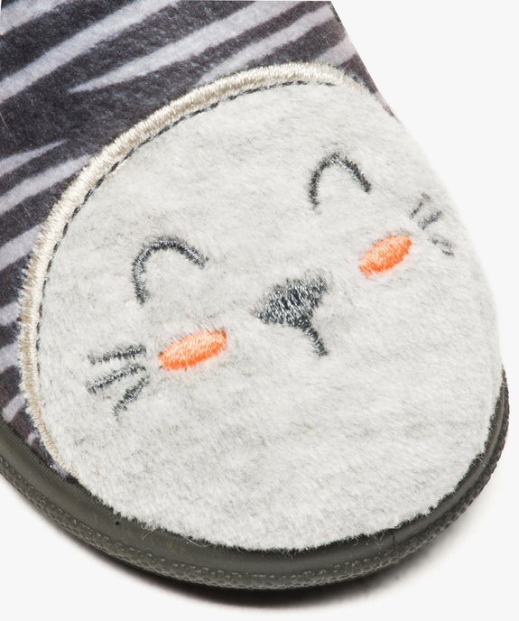 Chaussons bébé garçon en velours avec motif tigre vue6 - GEMO 4G BEBE - GEMO