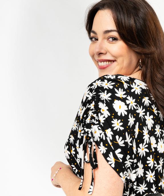 Robe en maille décolletée dans le dos femme grande taille vue2 - GEMO 4G GT - GEMO
