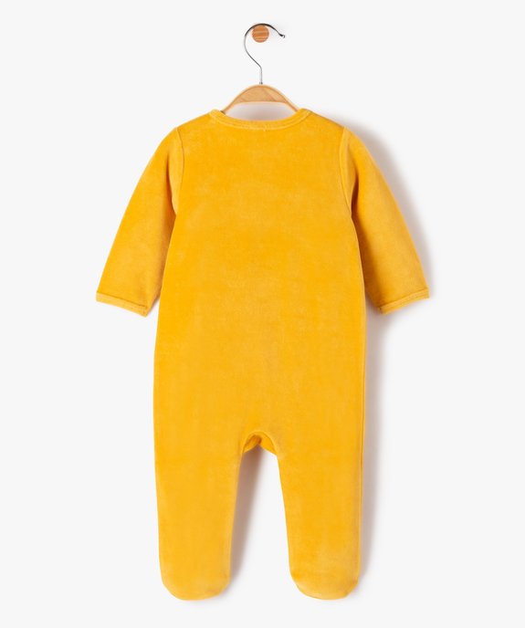Pyjama bébé ouverture sur l’avant – Winnie l’ourson vue3 - DISNEY DTR - GEMO
