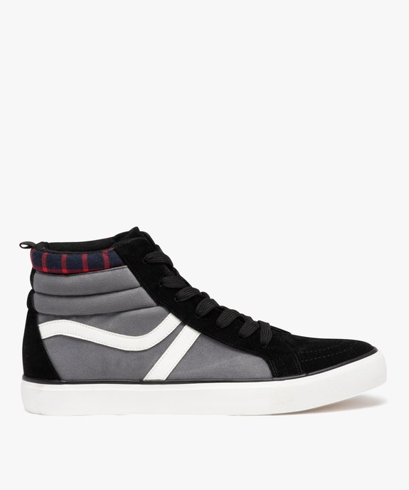 Baskets homme mid-cut en suédine à col rembourré vue1 - GEMO (SPORTSWR) - GEMO