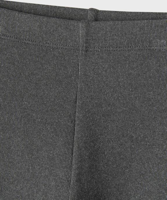 Legging long en maille chaude fille vue2 - GEMO (ENFANT) - GEMO