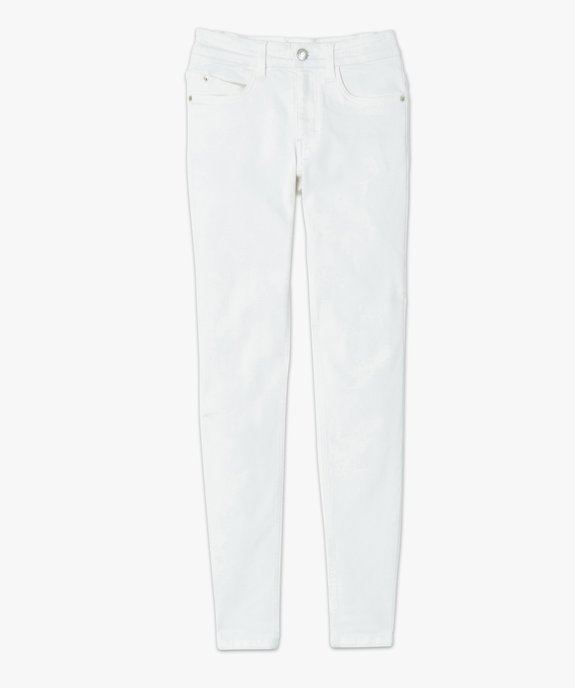 Jean femme coupe Skinny taille normale  vue4 - GEMO 4G FEMME - GEMO