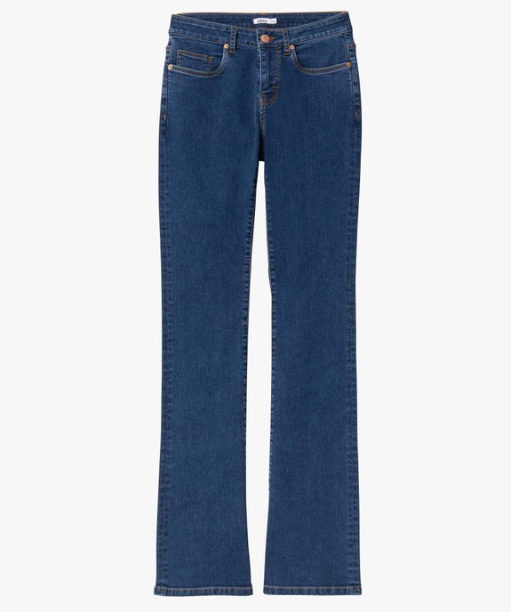 Jean coupe Bootcut taille normale femme - L30 vue4 - GEMO 4G FEMME - GEMO