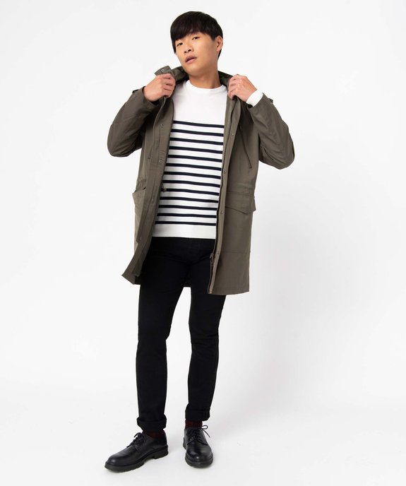Pull homme à rayures vue5 - GEMO (HOMME) - GEMO