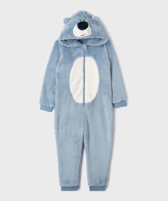 Combinaison pyjama en fourrure imitation motif ours garçon - GEMO (ENFANT) Combinaison pyjama en fourrure imitation motif ours garçon vue1 - GEMO (ENFANT) - GEMO