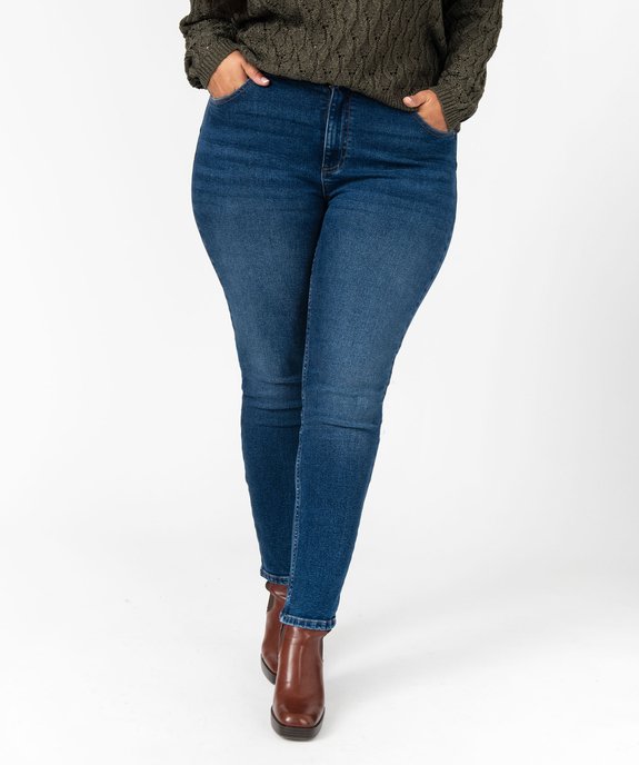 Jean slim stretch taille normale femme grande taille vue1 - GEMO 4G GT - GEMO