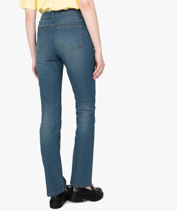 Jean femme coupe Regular – L30 vue3 - GEMO(FEMME PAP) - GEMO