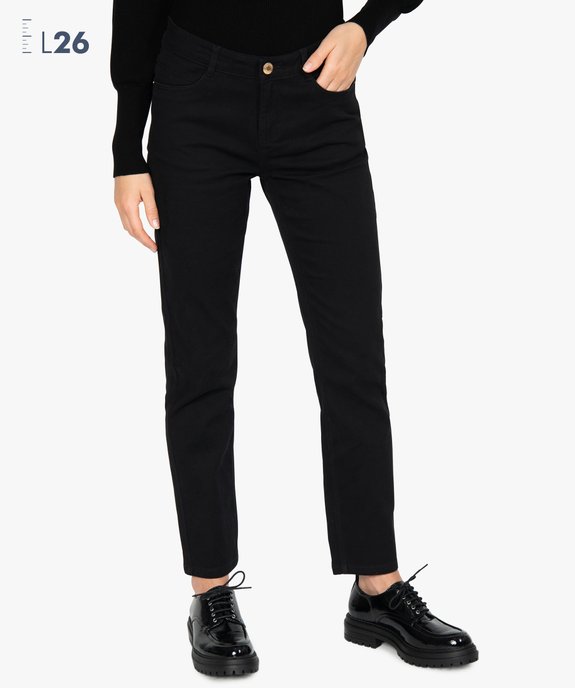 Jean femme coupe Regular - L26 vue1 - GEMO(FEMME PAP) - GEMO