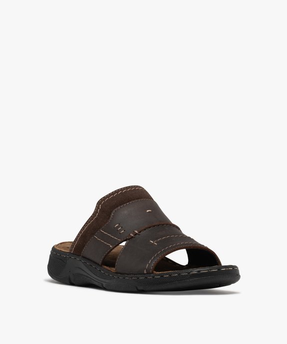 Mules confort à large bride homme vue2 - G'FLEX - GEMO