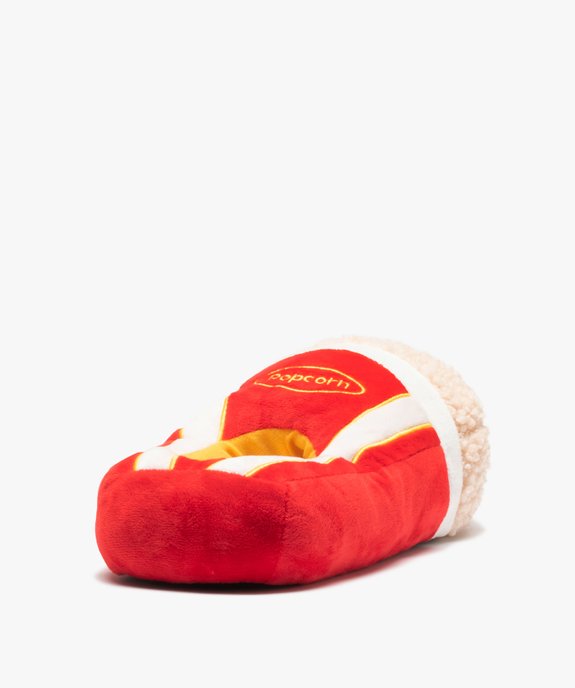 Chaussons homme en volume cornet de popcorn vue4 - GEMO(HOMWR HOM) - GEMO