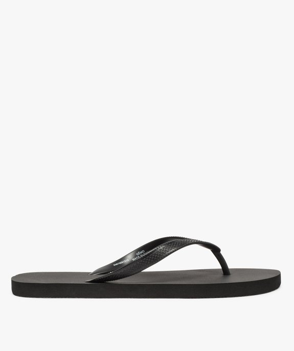 Tongs garçon unies  vue2 - GEMO (ENFANT) - GEMO