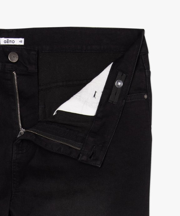 Jean femme grande taille Slim 5 poches taille normale vue5 - GEMO (G TAILLE) - GEMO