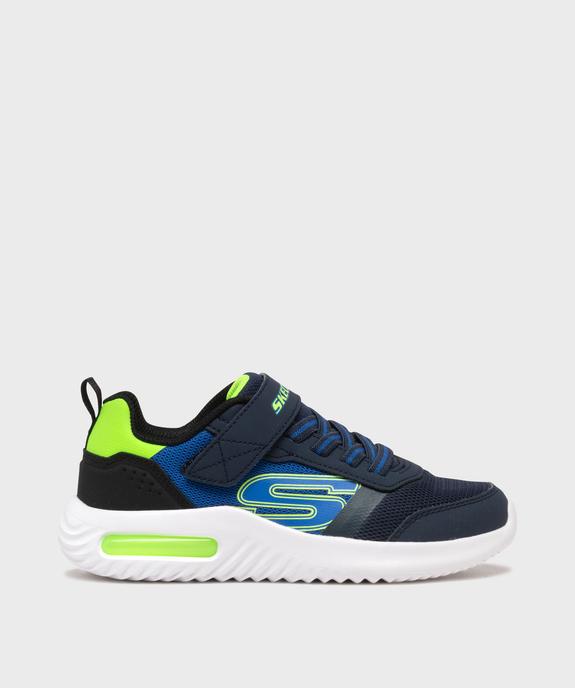 Baskets Bounder Tech Ultravoid fermeture scratch garçon - Skechers vue1 - SKECHERS - GEMO