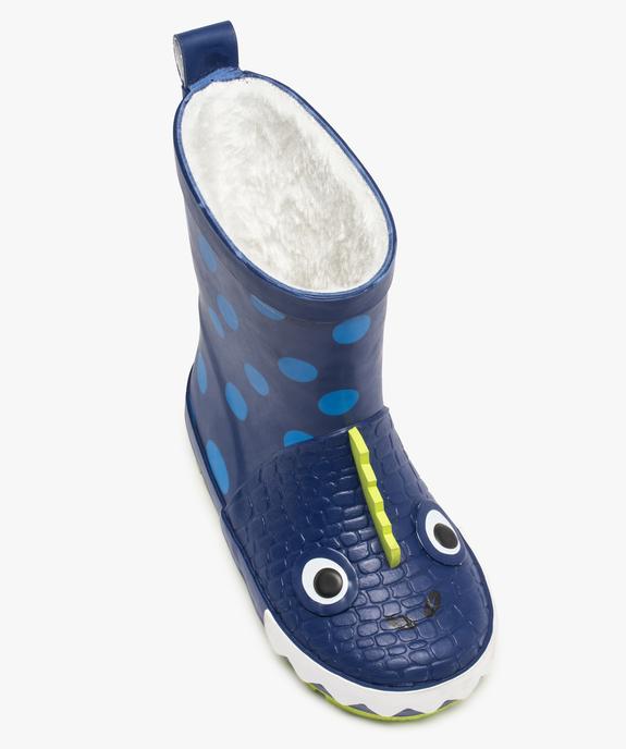 Bottes en caoutchouc enfant doublées à motif dragon vue5 - GEMO(BEBE DEBT) - GEMO