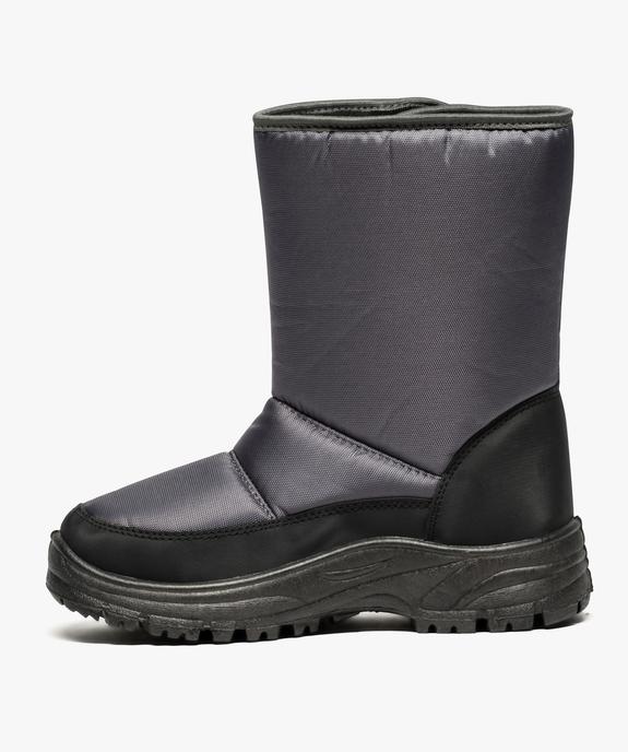 Après-ski bicolores avec motif flocon de neige vue3 - GEMO (ENFANT) - GEMO