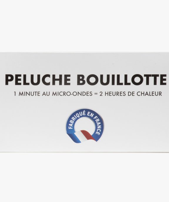 Peluche bouillotte à chauffer au micro-ondes vue2 - GEMO (ACCESS) - GEMO