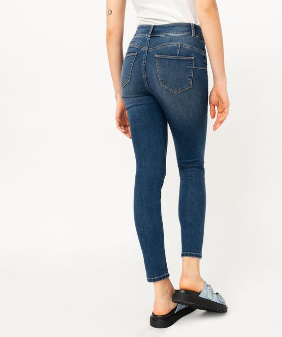 Jean skinny push-up femme  vue3 - GEMO(FEMME PAP) - GEMO