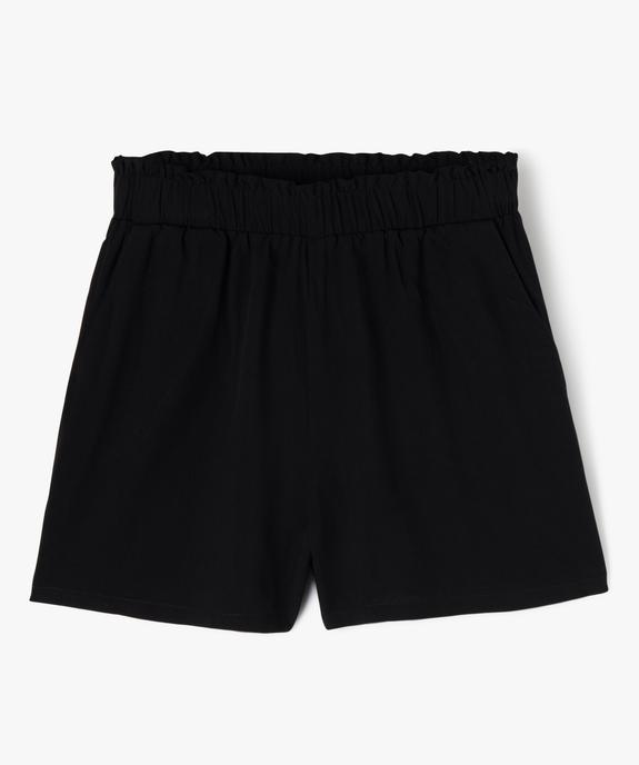 Short léger et fluide à taille élastiquée fille vue1 - PREMIER PRIX BY GEMO - GEMO