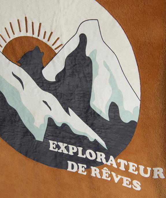 Pyjama garçon en velours motif montagnes vue2 - GEMO (ENFANT) - GEMO