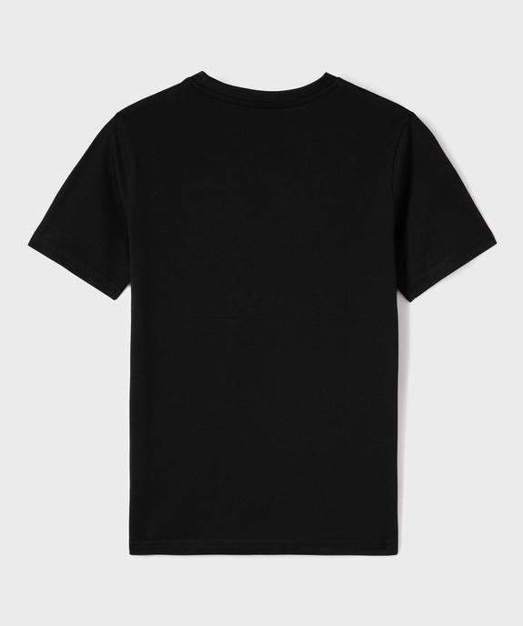 Tee-shirt à manches courtes uni garçon vue6 - GEMO (JUNIOR) - GEMO