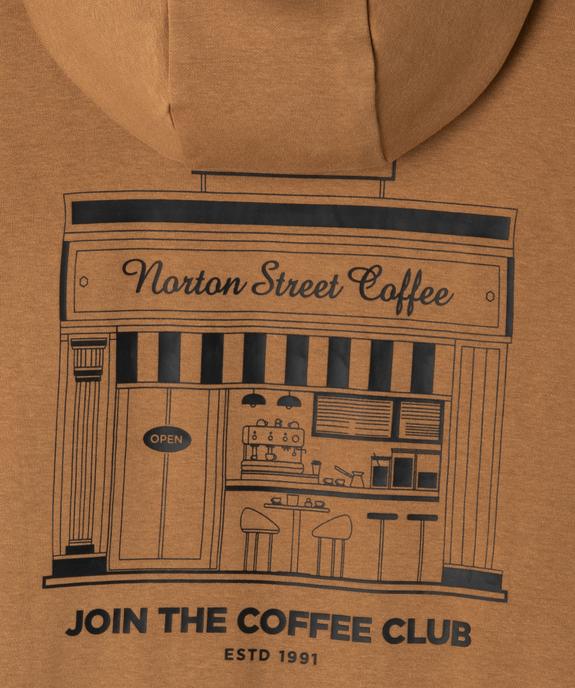 Sweat à capuche avec motif dos garçon vue5 - GEMO 4G GARCON - GEMO