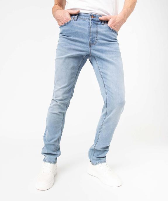 Jean écoresponsable coupe slim homme vue1 - GEMO 4G HOMME - GEMO