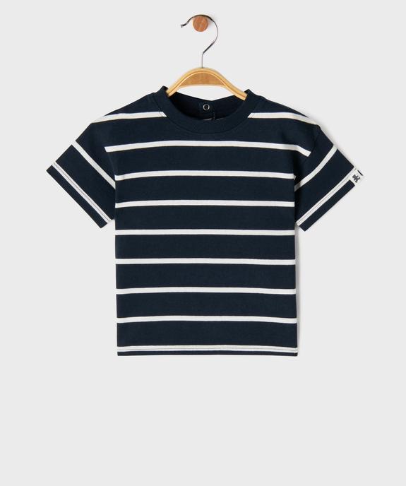 Ensemble 2 pièces bébé garçon Salopette et tee-shirt - LuluCastagnette vue3 - LULUCASTAGNETTE - GEMO