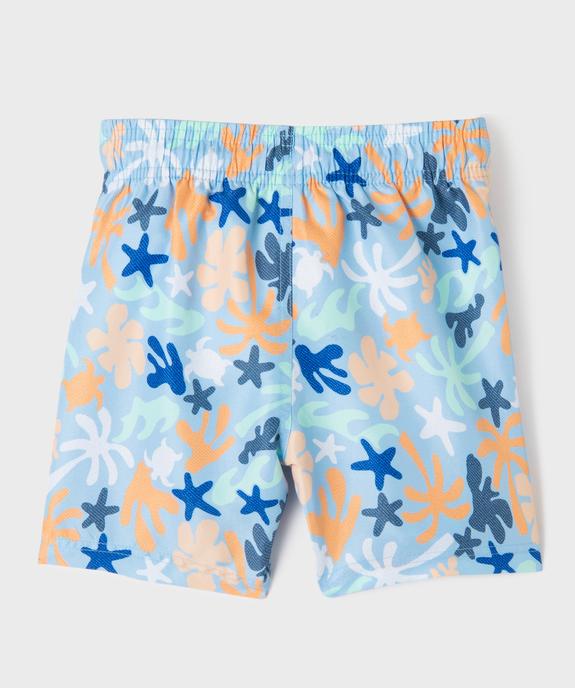 Short de surf à motifs exotiques garçon vue3 - GEMO (ENFANT) - GEMO