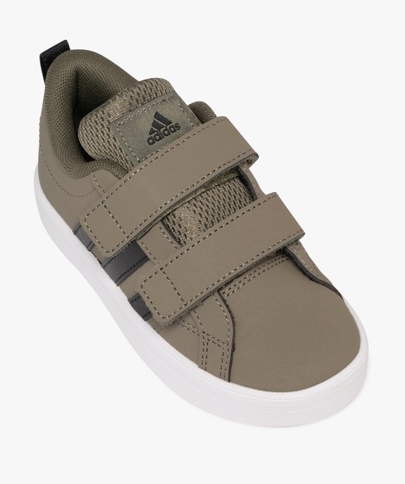 Baskets garçon à double scratch et avec bandes contrastantes - Adidas vue5 - ADIDAS - GEMO