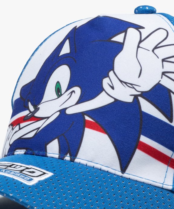 Casquette garçon snapback imprimée - Sonic vue3 - SONIC - GEMO
