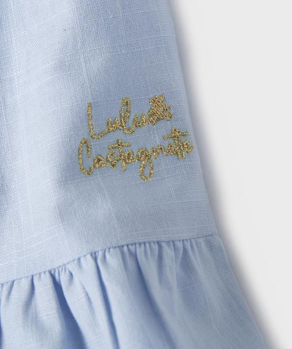 Robe de cérémonie à volants bébé fille - LuluCastagnette vue2 - LULUCASTAGNETTE - GEMO