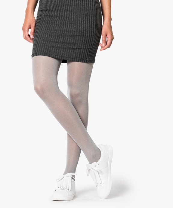 Collants semi-opaques fini velouté 50 deniers femme vue1 - GEMO(HOMWR FEM) - GEMO