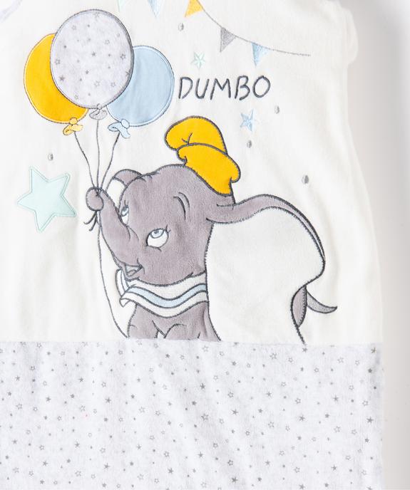 Gigoteuse bébé en velours imprimé Dumbo - Disney Baby vue3 - DISNEY DTR - GEMO