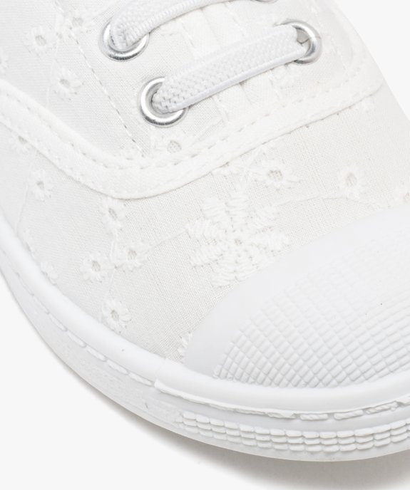 Chaussures en toile à lacets élastiques et bout en gomme fille vue7 - LOVELY WINGS - GEMO