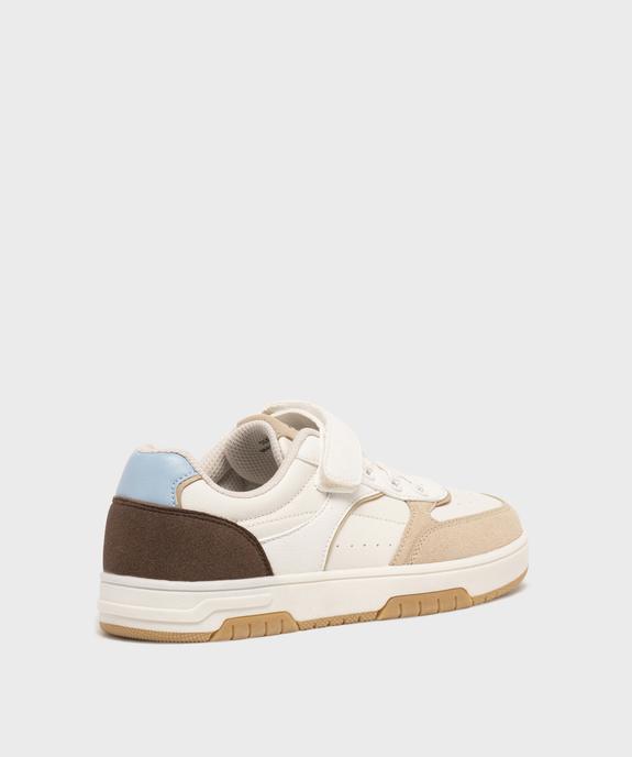 Baskets à lacets élastiques et scratch garçon - 5 Miles vue4 - 5 MILES - GEMO