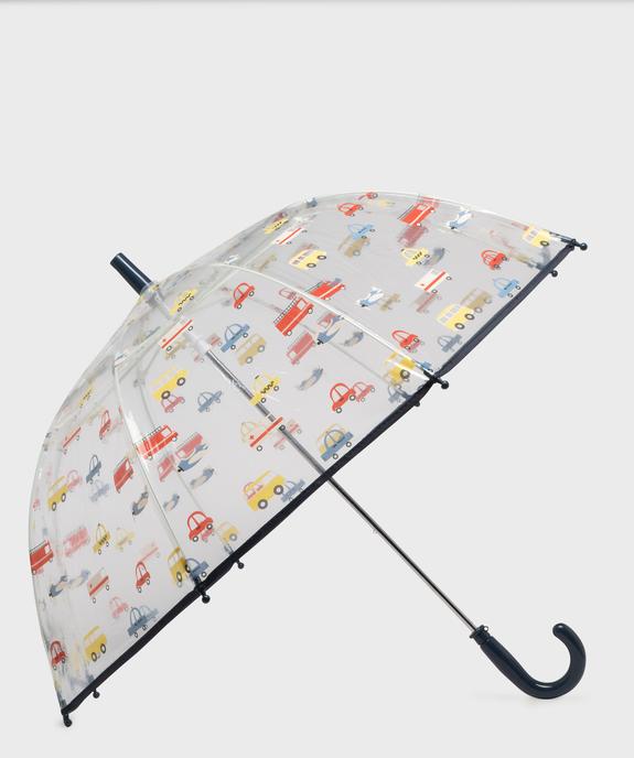 Parapluie motifs voiture enfant vue1 - GEMO (ACCESS) - GEMO