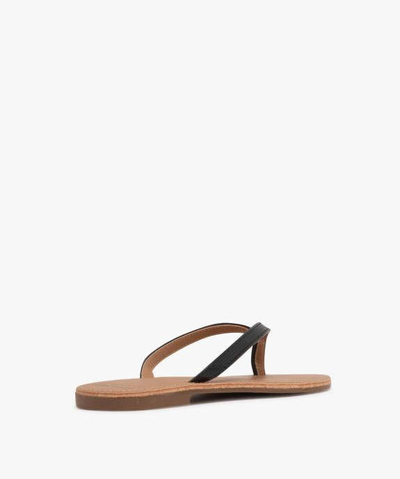 Tongs femme à petit talon plat et lanières fines - Valentina Baldano vue10 - VALENTINA BALDA - GEMO