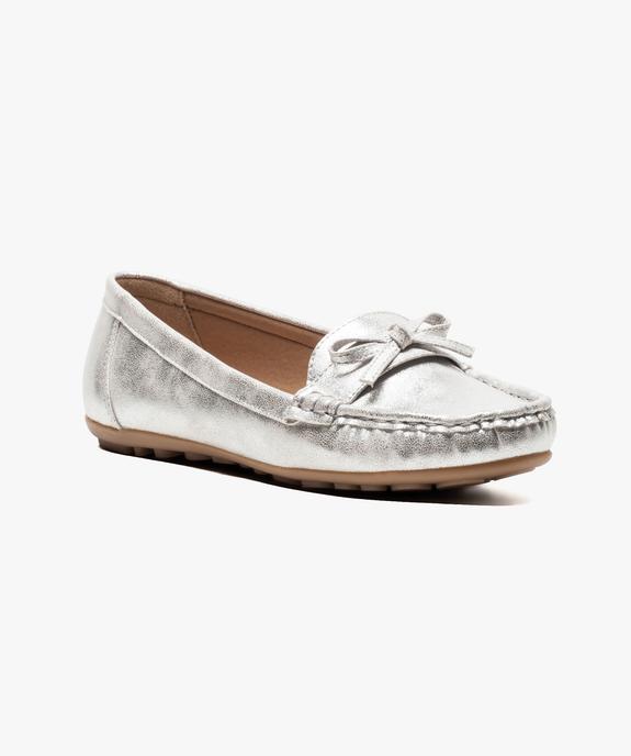 Mocassin bateau avec petit nœud vue2 - GEMO (CASUAL) - GEMO