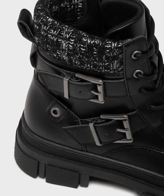 Bottines biker avec semelle crantée fille - Lovely Wings vue6 - LOVELY WINGS - GEMO