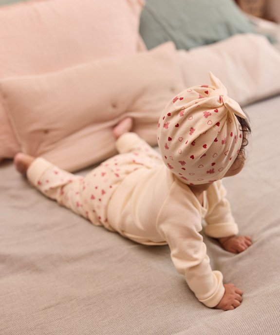 Ensemble naissance évolutif 3 pièces bébé fille - LuluCastagnette  vue7 - LULUCASTAGNETTE - GEMO