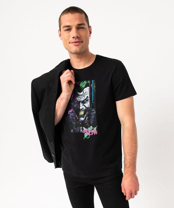 Tee-shirt manches courtes imprimé Le Joker homme - Batman vue1 - JOKER - GEMO