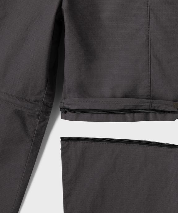 Pantalon loose transformable en short garçon vue4 - GEMO (JUNIOR) - GEMO