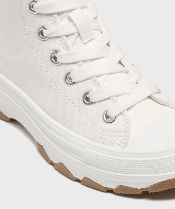 Baskets montantes en toile sur semelle épaisse fille - Lovely Wings vue6 - LOVELY WINGS - GEMO