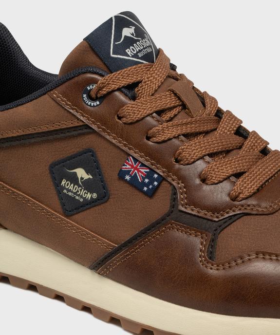 Baskets citadines bicolores homme - Roadsign vue6 - ROADSIGN D - GEMO