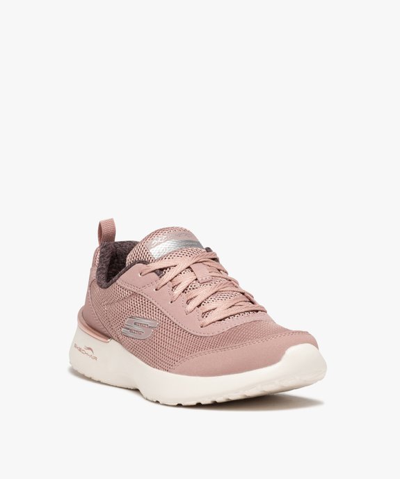 Baskets femme légères avec détails métallisés - Skechers vue2 - SKECHERS - GEMO