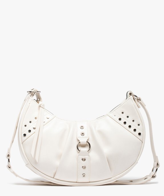Sac besace femme demi-lune look rock vue2 - GEMO (ACCESS) - GEMO