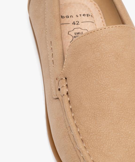 Mocassin semelle intérieure cuir homme vue6 - URBAN STEPS - GEMO