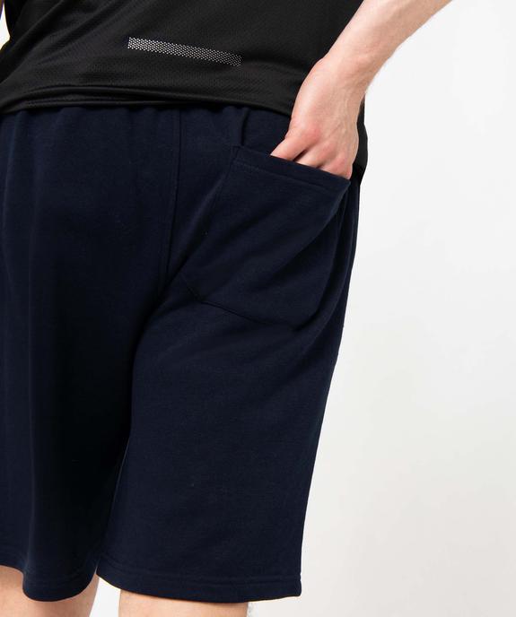 Bermuda homme en maille extensible vue9 - GEMO (HOMME) - GEMO