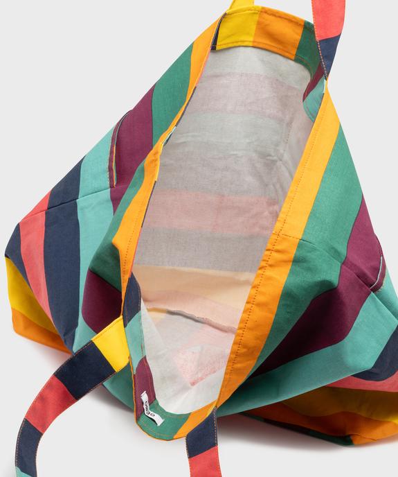 Sac de plage multicolore format XXL vue4 - GEMO (ACCESS) - GEMO